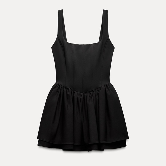 Zara Dresses & Skirts - Zara Ruched Corset Dress